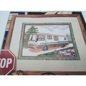 Stoney Creek Counted Cross Stitch Complete Kit Hardly Working (RV) Blue Jay